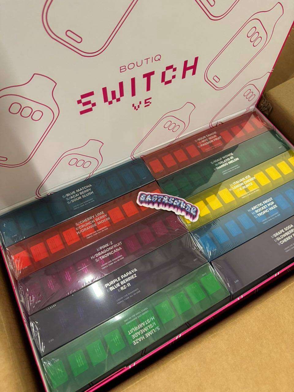 BOUTIQ SWITCH V5 DISPOSABLE 3 IN 1 2 GRAM - Image 3