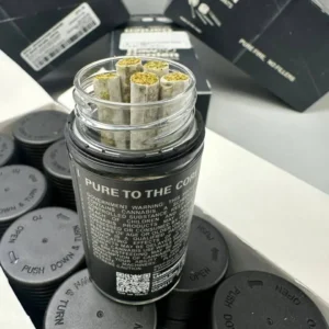 Alternative view of RAW GARDEN DIAMOND INFUSED PRE ROLLS