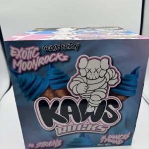 Alternative view of KAWS MOONROCKS  BOXES AND JARS. 16 STRAINS ,1 POUND
