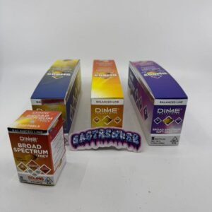 Alternative view of DIME BROAD SPECTRUM EDIBLES 600MG A JAR (30MG PER SOFT GEL)